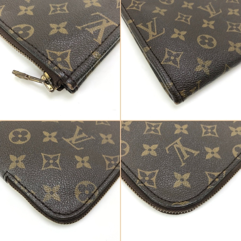 Louis Vuitton Monogram Document Case Wallet Brown - image 3